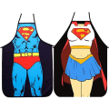 Miniatyrbilde 1 av 5: 2 sett med kjøkkenforklær - Superman-versjon for menn og kvinner, c
