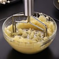 Miniatyrbillede 5 af 5: Manuel Kartoffelmoser, Rustfrit Stål Kartoffelmoser, Køkken Kartoffelmoser, Professionel Kartoffelmoser, Grøntsags- og Frugtpuré