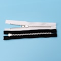 Miniatyrbilde 3 av 5: 10 stk. (11,8 tommer, hvite) nylon glidelåser for sying, bulk glidelås