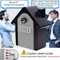 Miniatyrbild 4 av 5: Nyckelskåp Väggmonterat Nyckelskåp med Digital Kod & Nödöppning