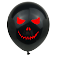 Miniatyrbillede 4 af 5: 70 stk. Halloween ballon dekorationssæt sort ballon heks