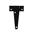 Miniatyrbillede 3 af 4: 1 stk. Sort 14\"/350mm Heavy Duty Tee hængsler - Lang port/skur/dør
