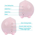 Miniatyrbilde 3 av 5: Barnealarmklokke Lys Opp Digital LED Lampe Alarmklokke