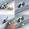 Miniatyrbilde 5 av 5: 6 pakker jeans-knapper, justerbare knappnåler, stram buksestørrelse