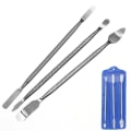 Miniatyrbilde 1 av 5: Metall Spudger Set, 3 deler dobbeltsidig metall Spudger åpning Di