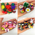 Pikkukuva 3 / 5: Hooves Charm Assorted Random Designs 100kpl PVC-tarvikkeet