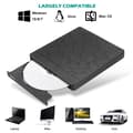 Miniatyrbilde 3 av 5: USB 3.0 Ekstern CD/DVD-stasjon USB 2.0/Type-c