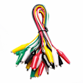 Miniatyrbillede 1 af 6: Testkabel alligator clips forbindelseskabel 5 farver 10 lang 50C