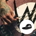 Miniatyrbillede 5 af 5: Justerbart fingerplekter, guitarplekter inklusive 8 stykker sølv