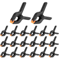 Miniatyrbillede 1 af 5: 20 stk. fjederklemmer, 2 tommer klemmeclips, klemme klemme klemme f