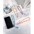 Miniatyrbilde 5 av 5: 4 stk. Perle Telefon Lanyard Håndleddsrem Polymer Clay Akryl B