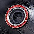Miniatyrbillede 5 af 5: Push Start Knap Bling Ringe Auto Bil Motor Start Stop Knap