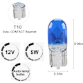 Miniatyrbilde 2 av 5: Bright Blue - Miniatyr T10 W5W Standard Halogenpære 194168501 C