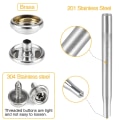 Miniatyrbilde 3 av 5: 150 PCS Canvas Snap Kit Tool, Metal Screws Snaps Marine Grade 3/