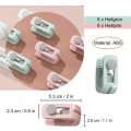 Miniatyrbilde 3 av 5: Dynetrekk Klips, 12 Stykker Høy Elastisk Dyne Klips Dyne,