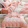 Miniatyrbilde 3 av 5: Quilt Fixing Clips, 16 stk. Dynetrekk Clips, Mushroom Round Fixin