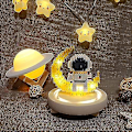 Miniatyrbillede 3 af 5: Astronaut Mini Byggeklodser Mikro Byggesæt Til Børn