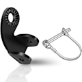 Miniatyrbillede 2 af 5: Cykelanhænger Stål Hitch Cykelanhænger Hitch Cykelmontering Adapter B