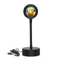 Miniatyrbillede 1 af 5: LED Solnedgangslampe Solnedgangslampe, 16 Farve Projektionslampe med Remot