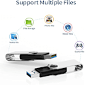 Miniatyrbillede 5 af 5: 32GB USB 3.0 Flash Drive 5-pak, USB 3.0 Memory Stick med LED