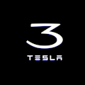 Miniatyrbilde 1 av 5: 2 stk. Velkommenlys egnet for Tesla, dedikert TESLA MODEL3 E