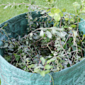 Miniatyrbillede 3 af 3: Havehave redskabsopbevaringsplads, ukrudt, grene, opbevaringsposer, blad ba