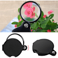 Miniatyrbilde 4 av 5: 5 stk. Mini leselupe Lommelupe x10 Foldable Lomme