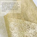 Miniatyrbillede 4 af 5: Genanvendelig dekorativ dug i non-woven stof, elegant bordrem