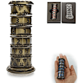 Miniatyrbild 1 av 5: Roulette-Tärningsspinnare för DND Tärningsspel, 7-i-1 Draktärningar i Metall (Brons)
