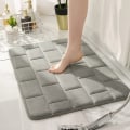 Miniatyrbillede 4 af 5: Bademåtte 50 x 80cm Superabsorberende Memory Foam Bademåtte