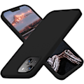 Miniatyrbillede 1 af 5: Designet til iPhone 14 Etui, Sort Silikone Ultra Slim Stødsikkert