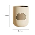 Miniatyrbilde 2 av 5: Kreativ Munnskyllkopp, Beige og Kaffe, 2 Stykker