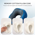 Miniatyrbilde 2 av 5: Komfortabel Reisepute - Flypute - Bilpute - Memory Foam