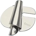 Miniatyrbild 2 av 5: 6 stycken rullade fållar för sömnad, 3 mm-8 mm 6 storlekar rullade press