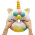 Miniatyrbillede 1 af 5: 5 Tommer Squishies Jumbo Enhjørning Donut Kawaii Blød Langsomt Stigende S