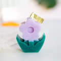 Miniatyrbillede 3 af 5: Seks søde jordbærblomster, duftende stearinlys