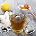 Miniatyrbilde 5 av 5: Finmasket te-filter, 5 stk rustfritt stål te-infuser te-kule