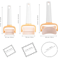 Miniatyrbillede 2 af 5: Kageform, 3 stk. Plastik Biscuit Form Kit Multifunktionel