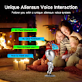 Miniatyrbilde 3 av 5: Aliensun stjerneprojektor, Streamlet Galaxy-projektor med Aliensu
