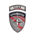 Miniatyrbillede 1 af 5: 10 stk. Nato Flag Klud Patch Broderet Mærke Velcro（4）