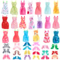 40 st 30cm Barbie 20 st kläder 20 par skor