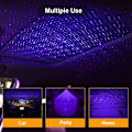 Miniatyrbillede 6 af 7: Stjerneprojektor Nattelys, Justerbar USB Nattelys, Violet B