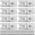 Miniatyrbillede 1 af 5: 8 stk. Sektionssofakopplere, Galvaniseret Jern Sofa Sektion C