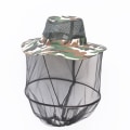 Pikkukuva 1 / 5: Ulkoilma Hyttyskarkote Hattu Bug Bee Insect Net Mesh Head