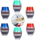 6PCS Kökskran Kran Rund Aktivt Kolfilter Kran