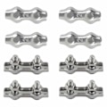 Miniatyrbillede 1 af 5: M2 Duplex Clips Kabelbindere 304 Rustfrit Stål Duplex Linjeklips