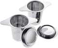 Miniatyrbilde 2 av 5: 2 stk te-filter finmasket rustfritt stål te-infuser te-sil