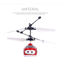 Miniatyrbillede 3 af 5: Mini RC Helikopter Drone Med Vanddråbekontrol Model Cartoo
