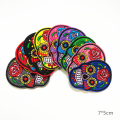 Miniatyrbillede 2 af 5: 9PCS Broderi Stryge-på Patch Skull Skull Sy-på Patch Jern