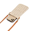 Miniatyrbilde 3 av 5: Crossbody-veske, uformell stråveske for kvinner, vevd skuldertaske, m